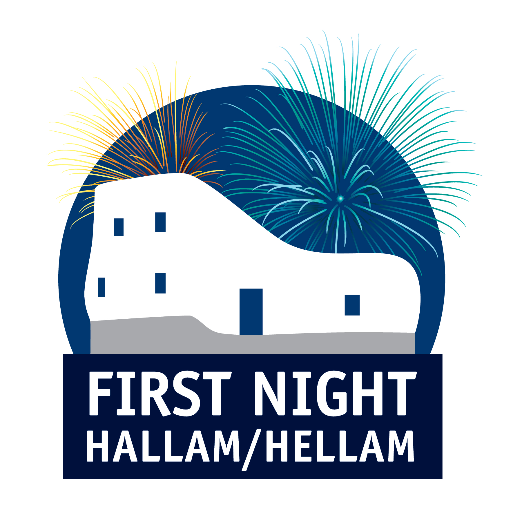 First Night Hallam/Hellam Logo