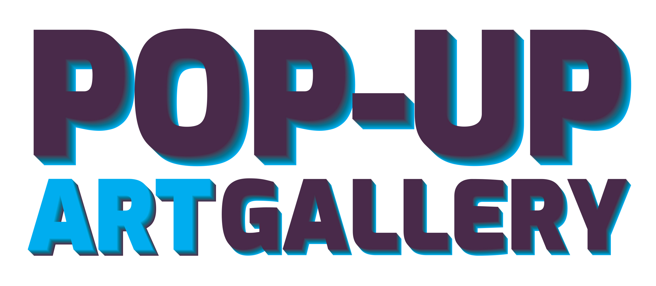 Pop-Up Art Gallery Sign