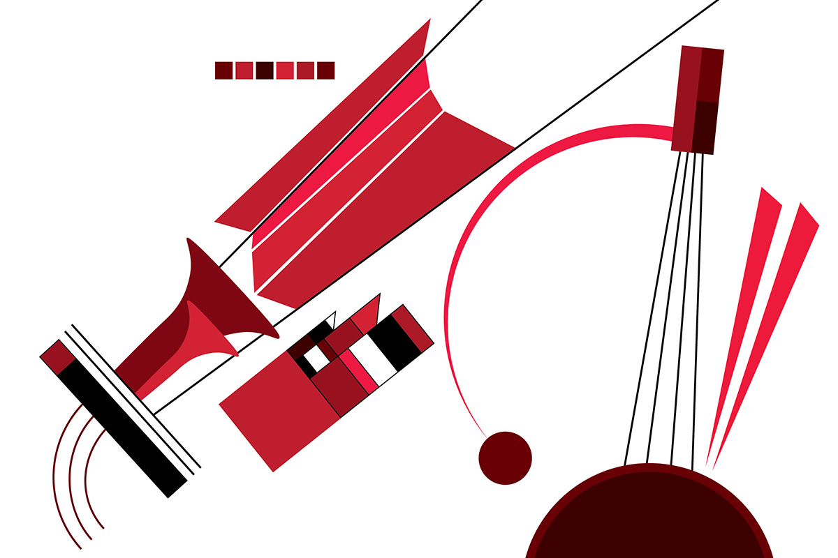Kandinsky Red